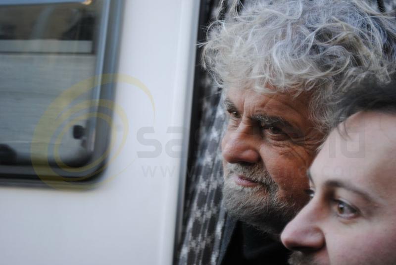 Beppe Grillo a Matera - 22 dicembre 2012 (foto SassiLand)