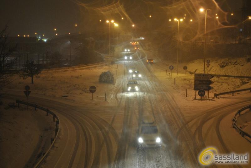 Emergenza neve a Matera - 30 dicembre 2014 (foto SassiLand)