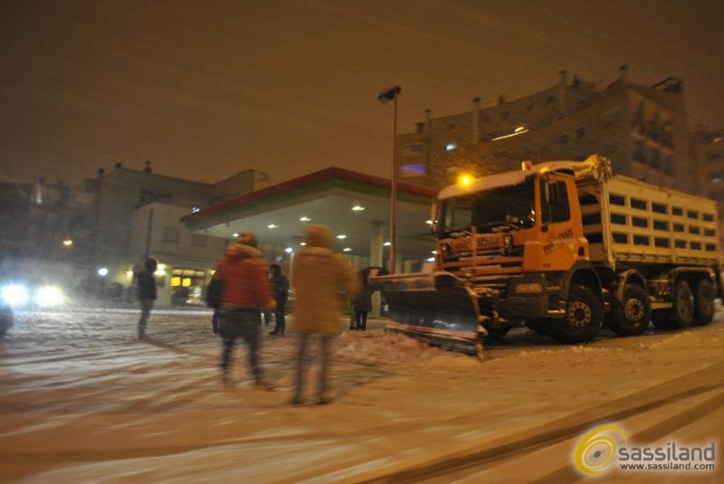Emergenza neve a Matera - 30 dicembre 2014 (foto SassiLand)