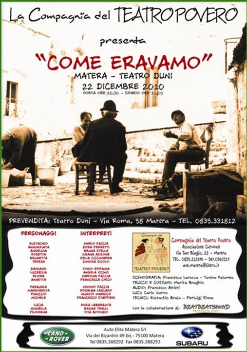 Come eravamo