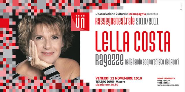 Lella Costa 12 novembre 2010