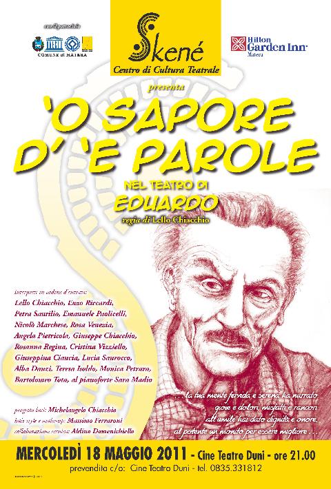 ´O Sapore d´ ´e parole - 18 maggio 2011