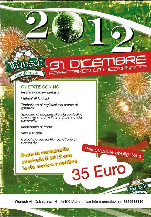 Aspettando Capodanno 2012 al Wunsch 