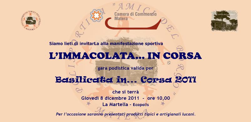 L´Immacolata in ....Corsa - 8 dicembre 2011