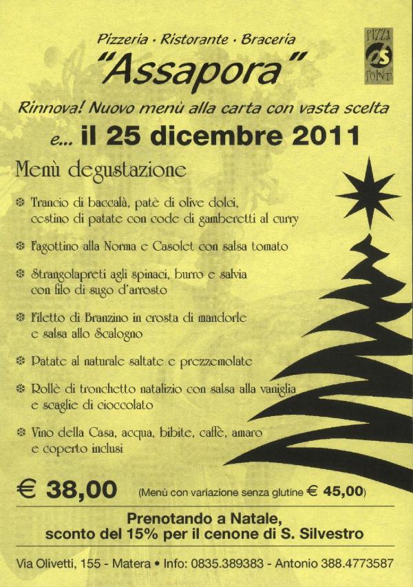Pranzo di Natale 2011 ad Assapora 