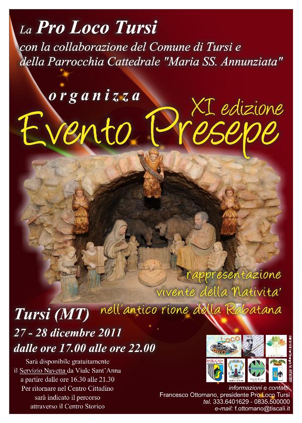 Presepe Vivente 2011 a Tursi 