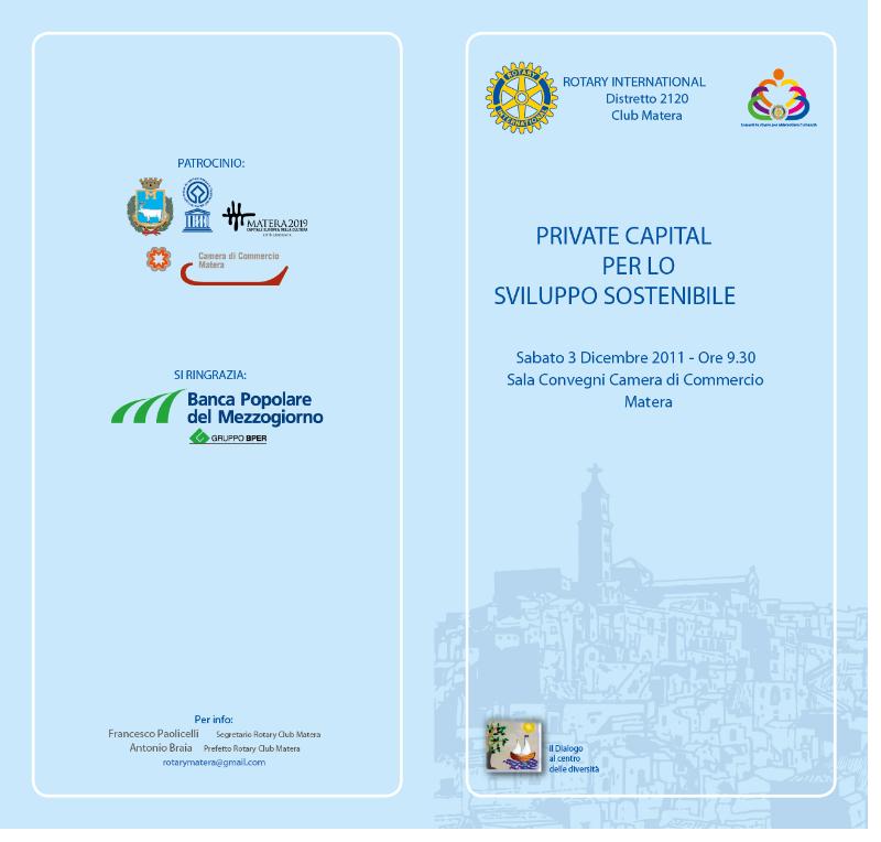 Private capitale per lo sviluppo sostenibile - 29 novembre 2011