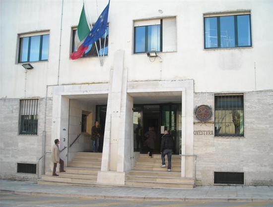 Questura di Matera - ingresso