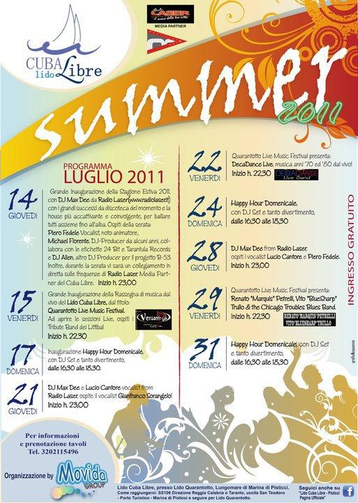 Summer 2011 - Lido Cuba Libre
