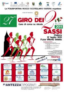 27 GIRO DEI DUE SASSI - 17 luglio 2011 - Matera