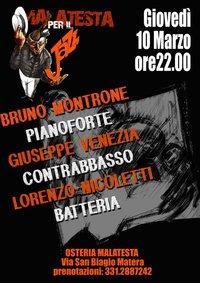 Bruno Montrone Trio al Malatesta per il Jazz - Matera