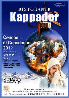 Cenone di Capodanno al Kappador  - Matera