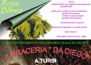 Festa della donna - Braceria da Diego - Matera