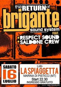 The return of Brigante Sound System - Matera