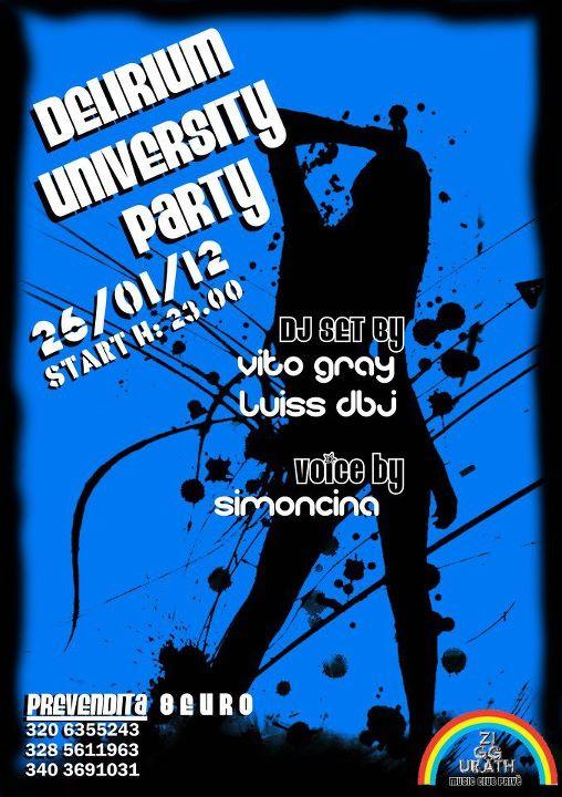 Delirium University Party 