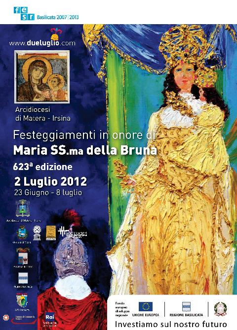 Programma 2012 della Festa di Maria S.S. della Bruna