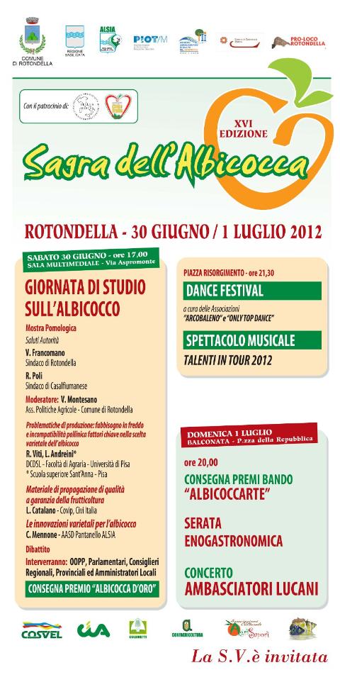 Sagra dell´Albicocca 2012 