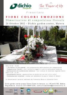FIORI COLORI EMOZIONI - 28 ottobre 2012 - Matera