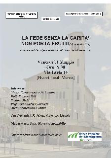 LA FEDE SENZA LA CARITA NON PORTA FRUTTI - 11 maggio 2012 - Matera