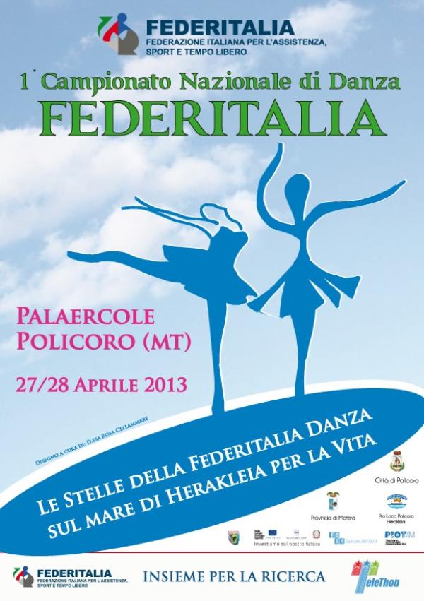 1 Campionato Nazionale di Danza Federitalia - 27 e 28 aprile 2013