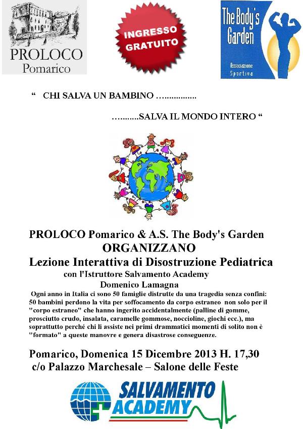 Chi Salva un Bambino...Salva il Mondo Intero - 15 dicembre 2013