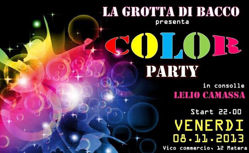 Color Party - 8 novembre 2013