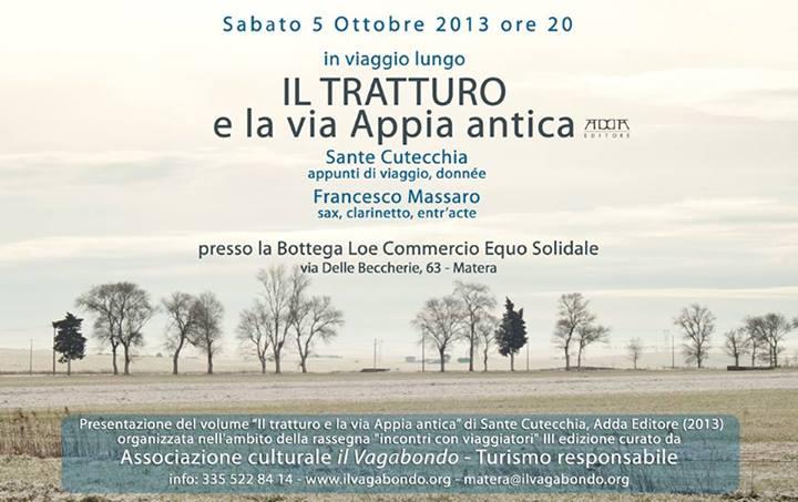 Il Tratturo e la via Appia Antica - 5 ottobre 2013