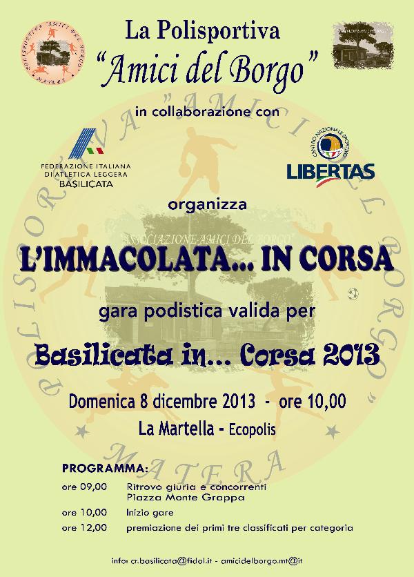 L´Immacolata in... Corsa 2013 - 8 dicembre 2013