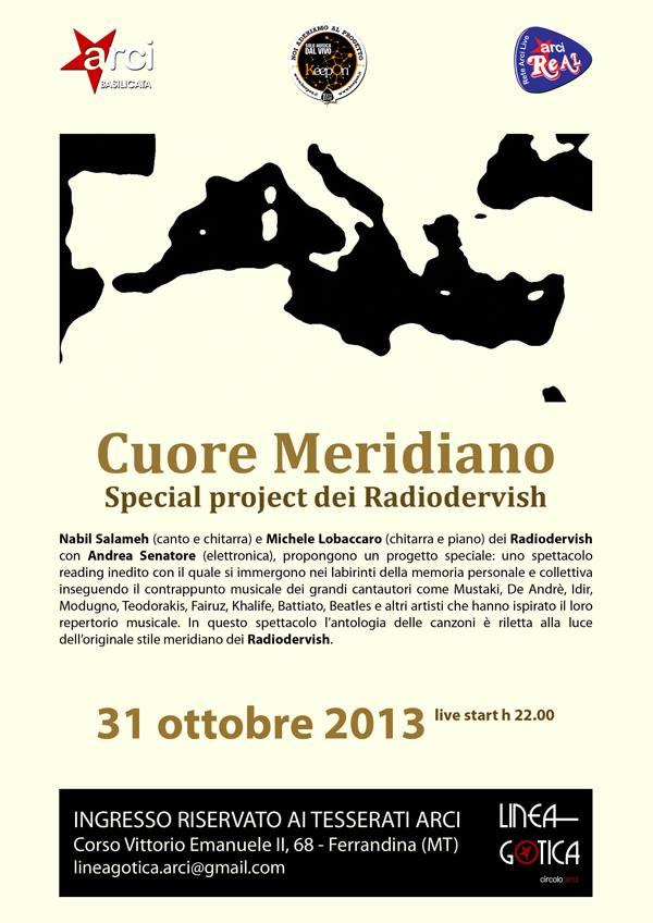 Radiodervish - Cuore Meridiano - 31 ottobre 2013