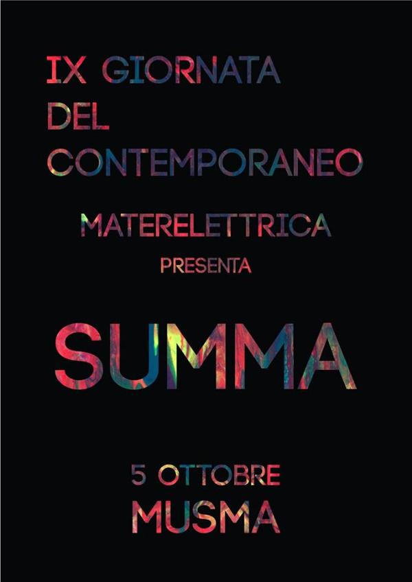 Summa - 5 ottobre 2013