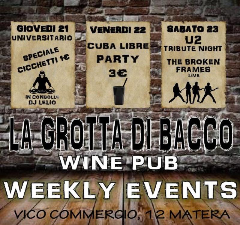 Weekly Events 