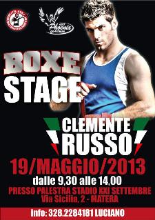 Boxe Stage con Clemente Russo - 19 maggio 2013 - Matera