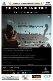 Milena Orlandi  Canzoni da Trasporto - 26 ottobre 2013 - Matera