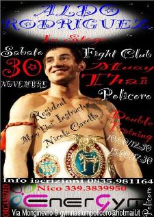 Stage Muai Thay con il Campione Aldo Rodriguez Navas - 30 novembre 2013 - Matera