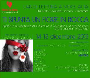 Ti spunta un fiore in bocca  - Matera