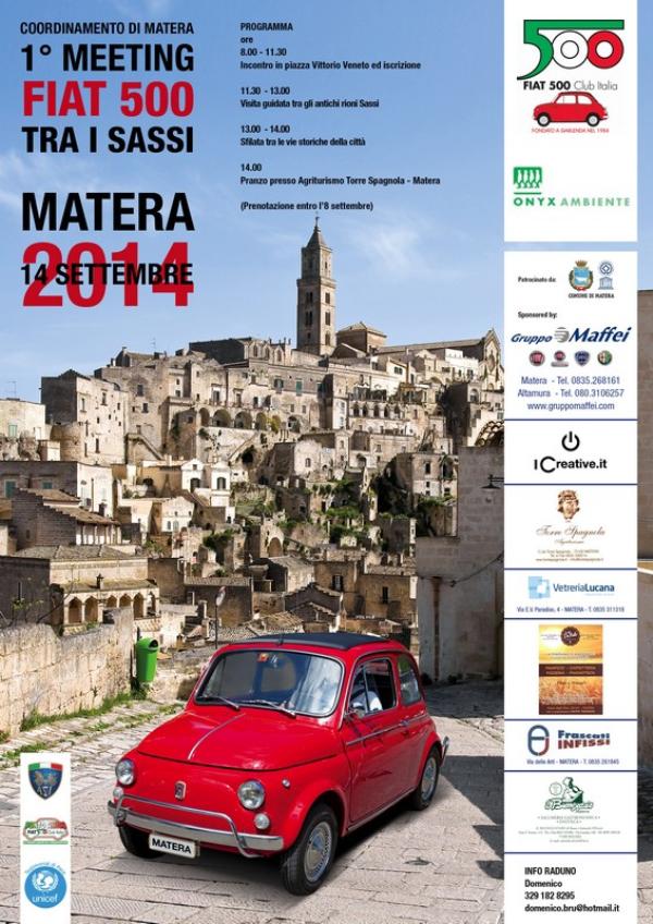 1 Meeting Fiat 500 tra i Sassi - 14 settembre 2014