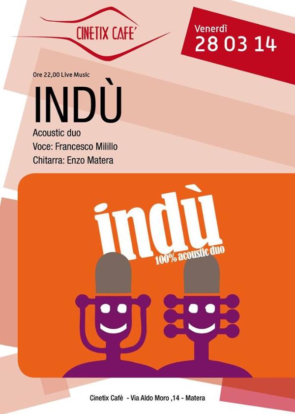 Ind - Acoustic Duo - 28 Marzo 2014