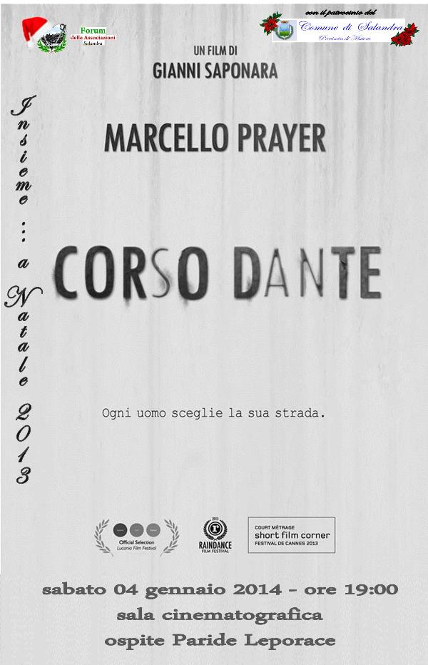 Proiezione del cortometraggio "Corso Dante"  - 4 Gennaio 2014