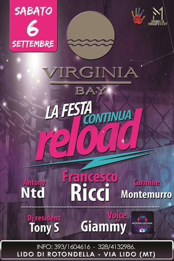RELOAD - La Festa Continua - 6 settembre 2014