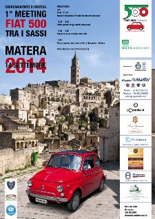 1 Meeting Fiat 500 tra i Sassi - 14 settembre 2014 - Matera