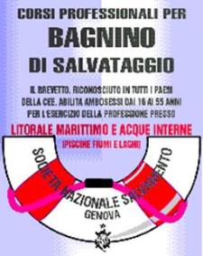 Corso di Bagnino di Salvataggio (logo) - Matera