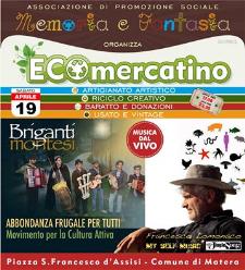 Eco - Mercatino - 19 Aprile 2014 - Matera