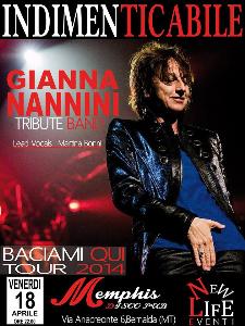 "INDIMENTICABILE" tribute to GIANNA NANNINI  - Matera