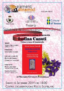 Isolina Canuti (figlie di Eva) - 6 settembre 2014 - Matera