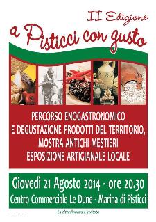 Pisticci con Gusto -  21 agosto 2014 - Matera