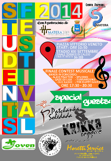 Student's Festival 2014 - 24 Maggio 2014 - Matera