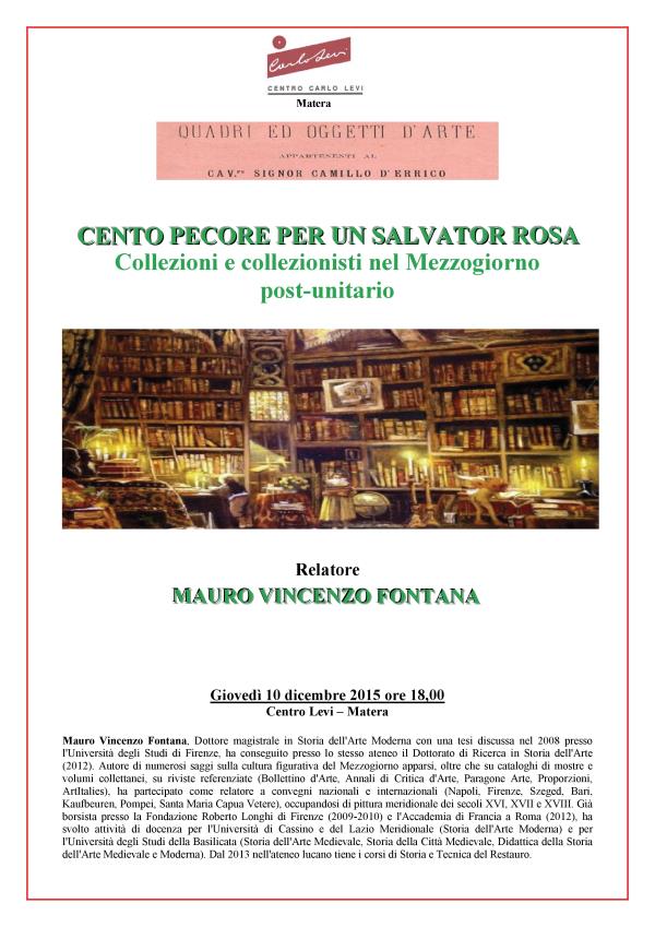 Cento pecore per un Salvator Rosa - 10 Dicembre 2015