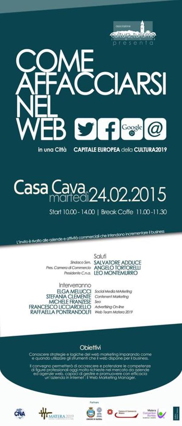 Come affacciarsi nel Web - 24 Febbraio 2015