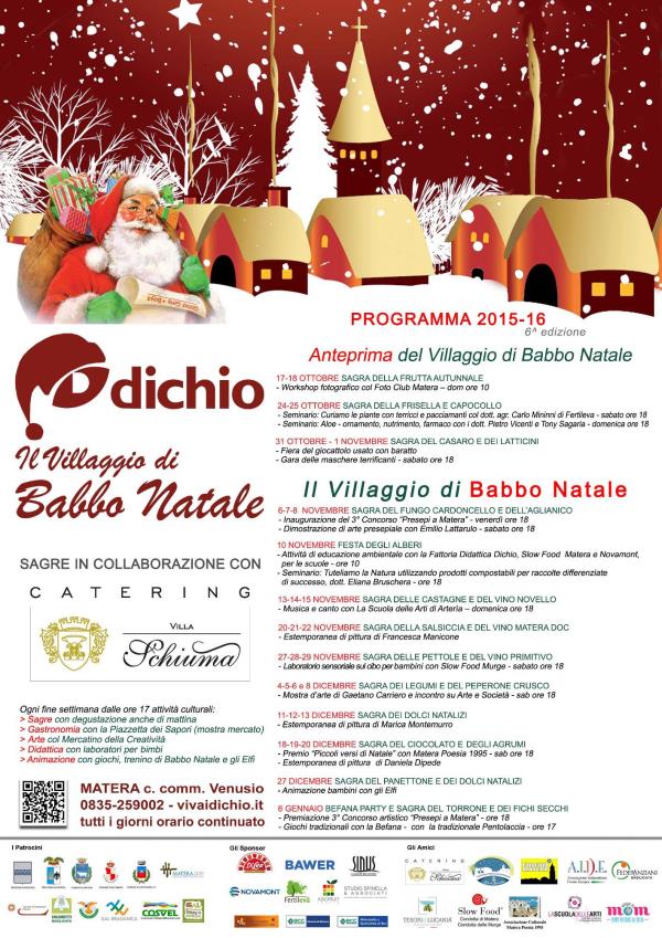 Poesie Di Natale Per Bambini Piccoli.Sagra Del Cioccolato E Degli Agrumi E Premiazione Del Concorso Piccoli Versi Di Natale Sagra Enogastronomia Matera