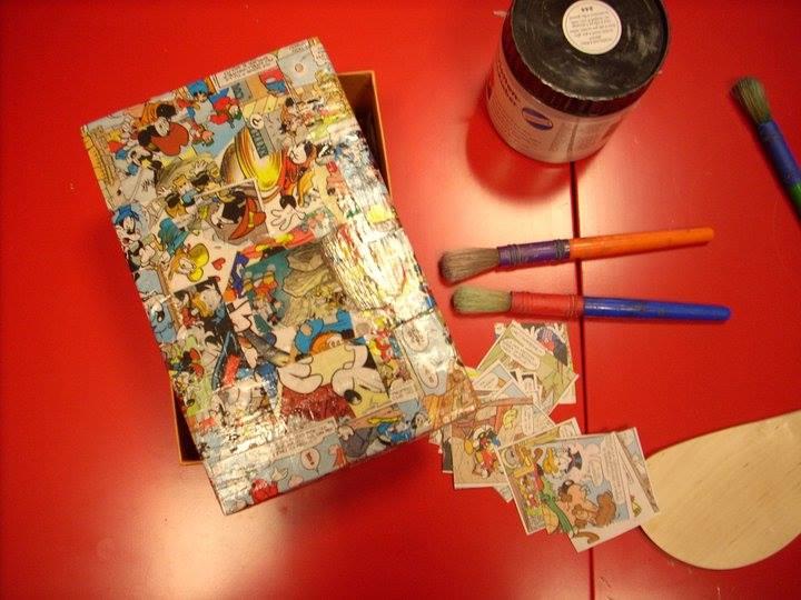 Laboratorio per il RICICLO DEI FUMETTI 